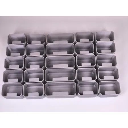 Drukowane pojemniki do Qbrick System Prime - szare