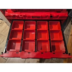 Qbrick System ONE Drawer 3 Toolbox 2.0 - zestaw pojemników 3 na rząd