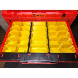 Drukowane pojemniki do Qbrick System Prime - żółte